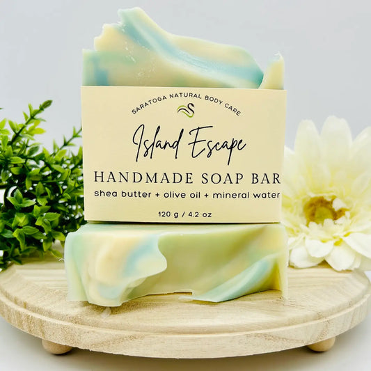 Island Escape Handmade Soap – A Tropical Retreat for Your Skin