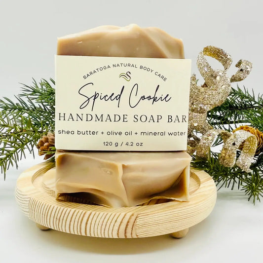 Seasonal Spiced Cookie Handmade Soap – A Festive Treat for Your Skin